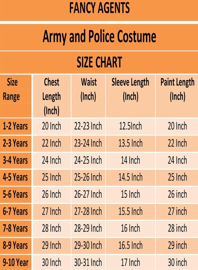 Fancy Agents Army Dress/Costume for Kids| Indian Military and Police Costume for Kid| National Soldier Costume for Boys and Girls (Free Watch Gift for kids) (8-9 Years, Indian Army) - Image 5